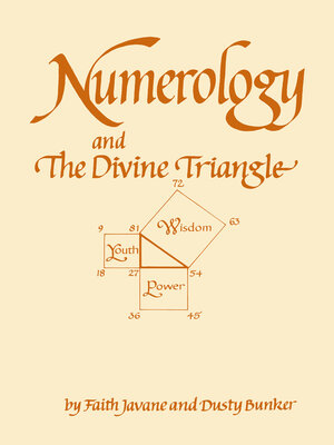 cover image of Numerology and the Divine Triangle